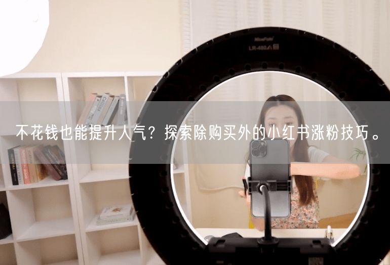 不花钱也能提升人气？探索除购买外的小红书涨粉技巧。
