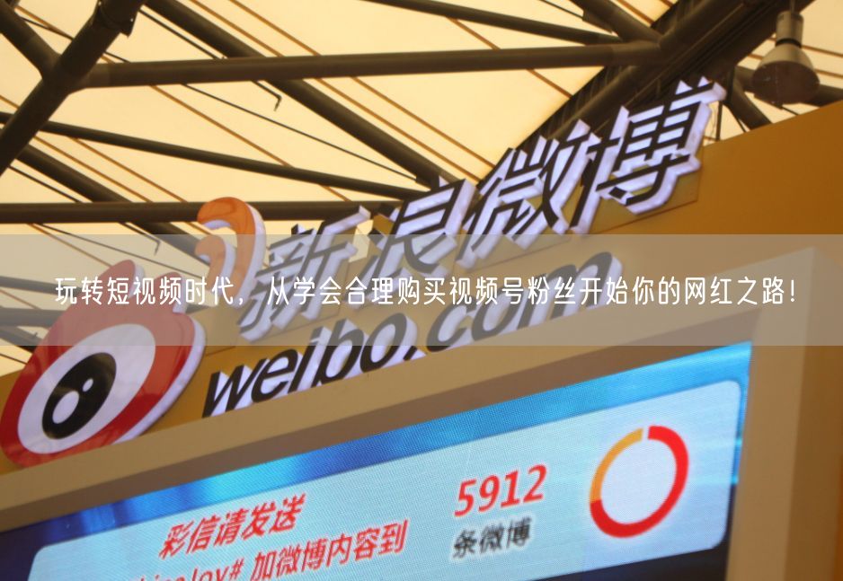 玩转短视频时代，从学会合理购买视频号粉丝开始你的网红之路！