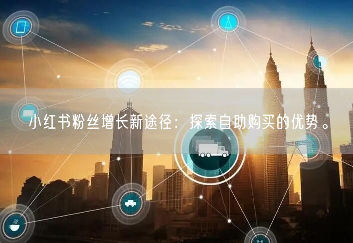 小红书粉丝增长新途径：探索自助购买的优势。